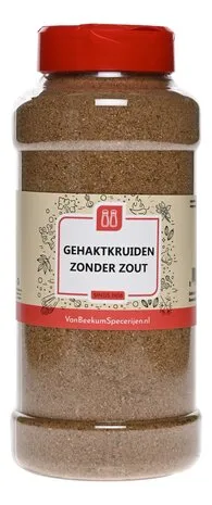 Van Beekum Specerijen Gehaktkruiden Zonder Zout Van Beekum Specerijen Gehaktkruiden Zonder Zout