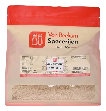 Van Beekum Specerijen Gehaktmix 140 (flits) Van Beekum Specerijen Gehaktmix 140 (flits)