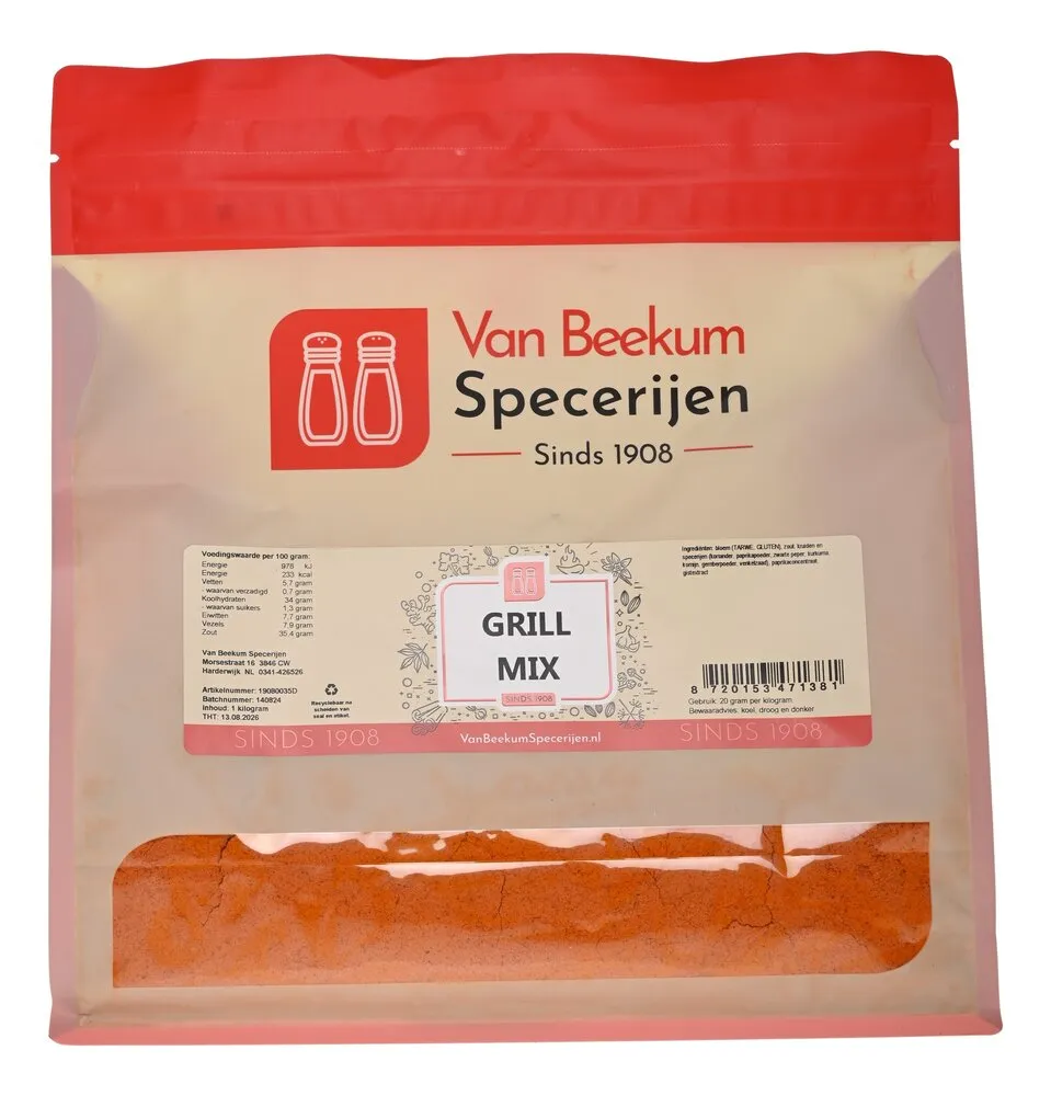 Van Beekum Specerijen Grillmischung