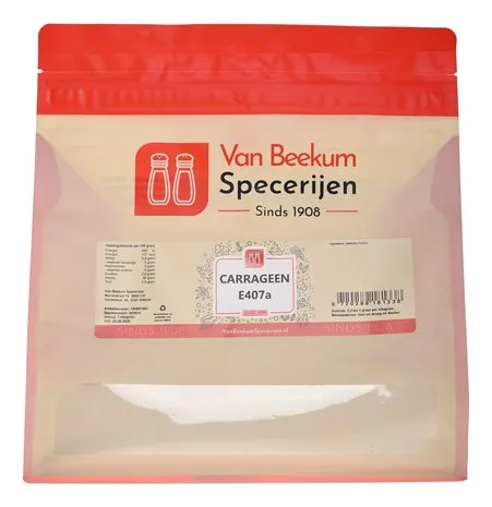 Van Beekum Specerijen Carrageen E407a Van Beekum Specerijen Carrageen E407a