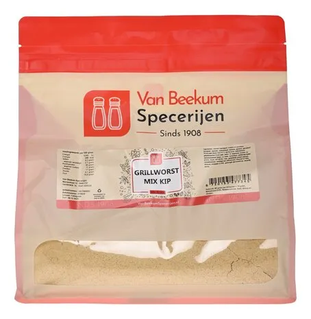 Van Beekum Specerijen Grillworst Mix Kip