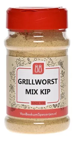 Van Beekum Specerijen Grillworst Mix Kip