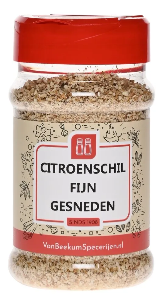 Van Beekum Specerijen Zitronenschale in feine Scheiben geschnitten