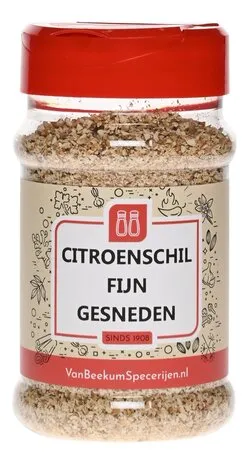 Van Beekum Specerijen Zitronenschale in feine Scheiben geschnitten