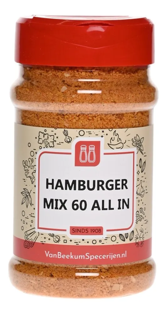 Van Beekum Specerijen Hamburger Mix 60 All In
