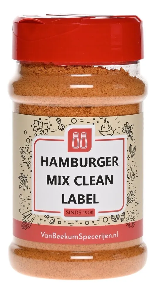 Van Beekum Specerijen Hamburger Mix Clean Label Van Beekum Specerijen Hamburger Mix Clean Label
