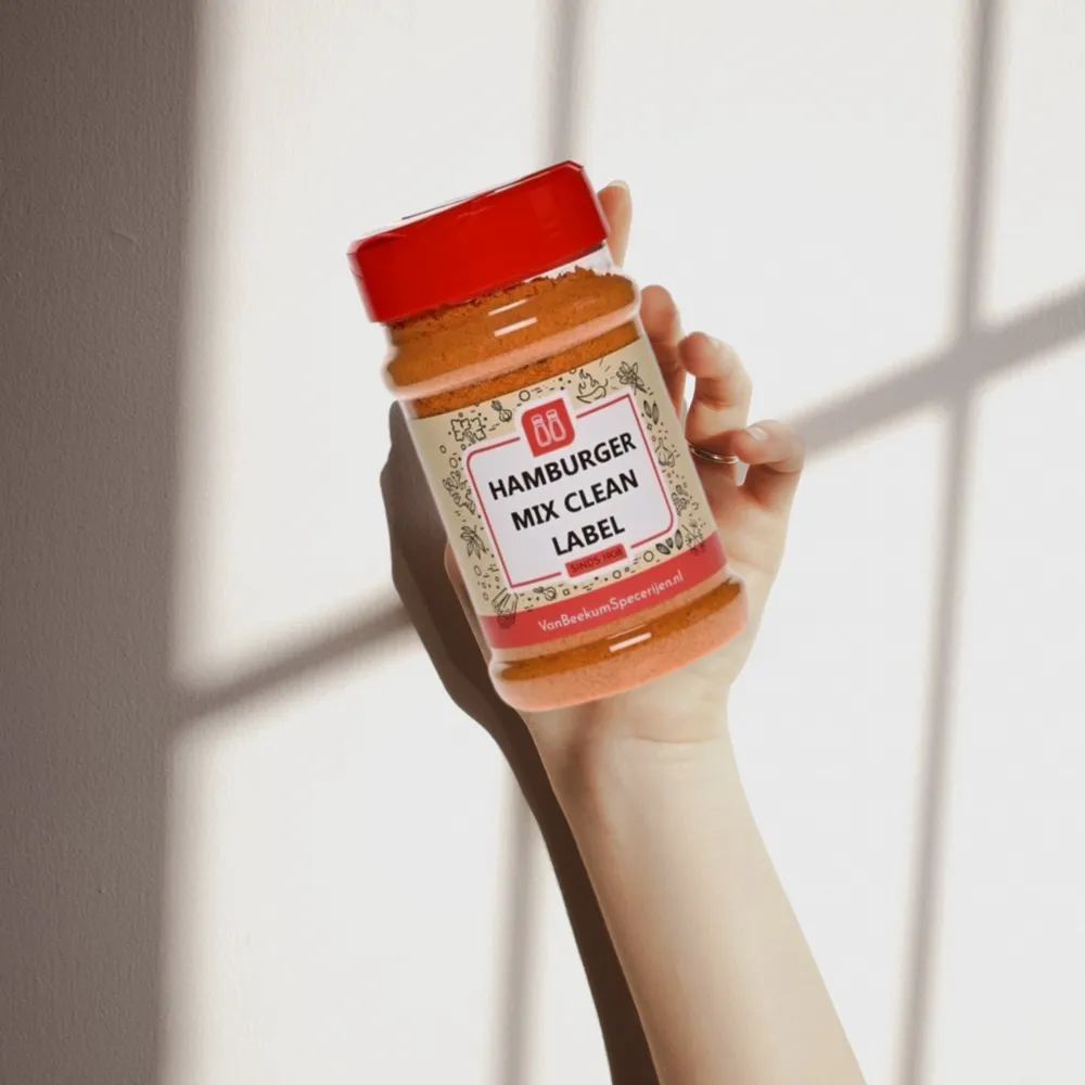 Van Beekum Specerijen Hamburger Mix Clean Label Van Beekum Specerijen Hamburger Mix Clean Label