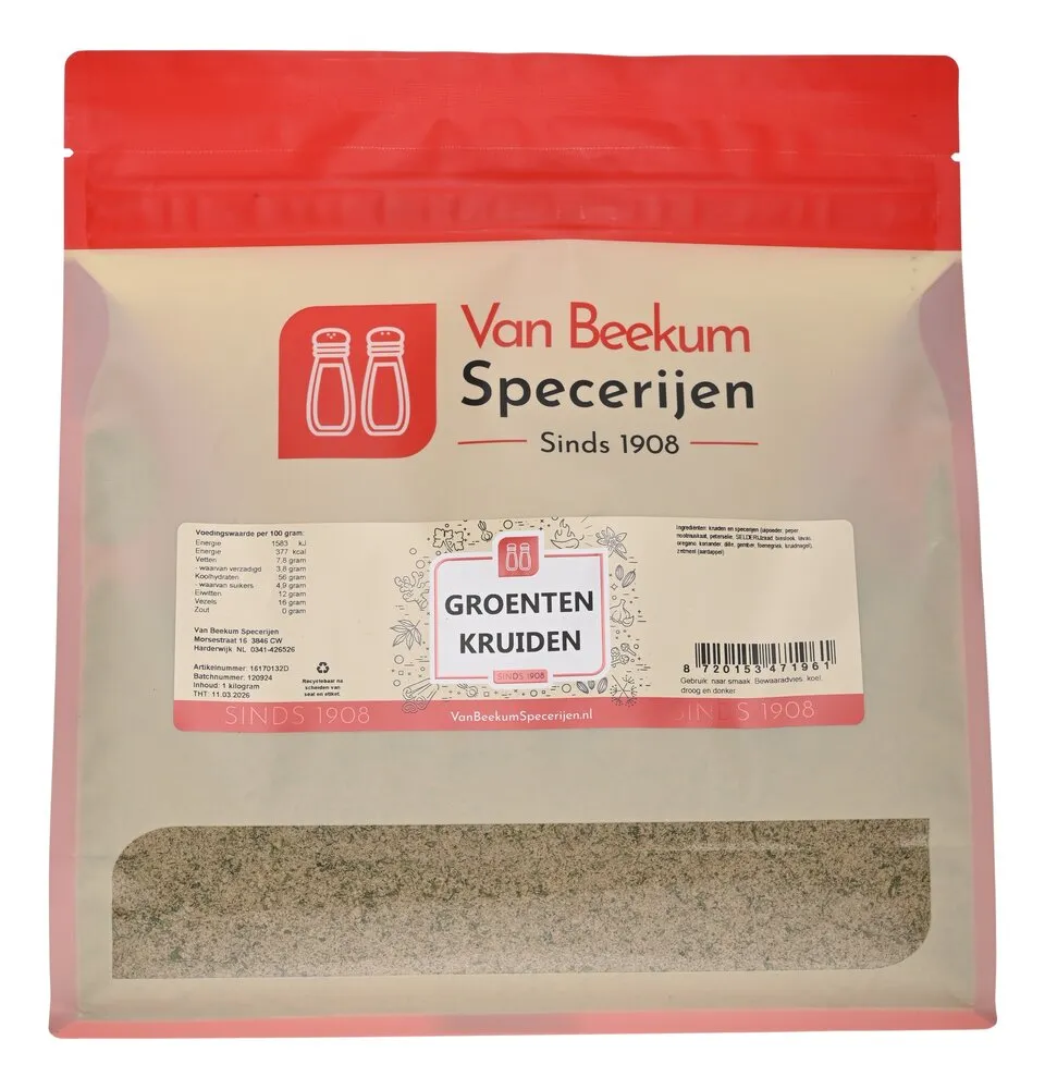 Van Beekum Specerijen Gemüse Kräuter Van Beekum Specerijen Gemüse Kräuter