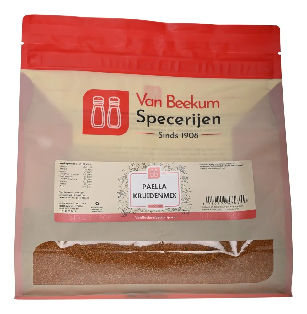 Van Beekum Specerijen Paella Gewürzmischung Van Beekum Specerijen Paella Gewürzmischung