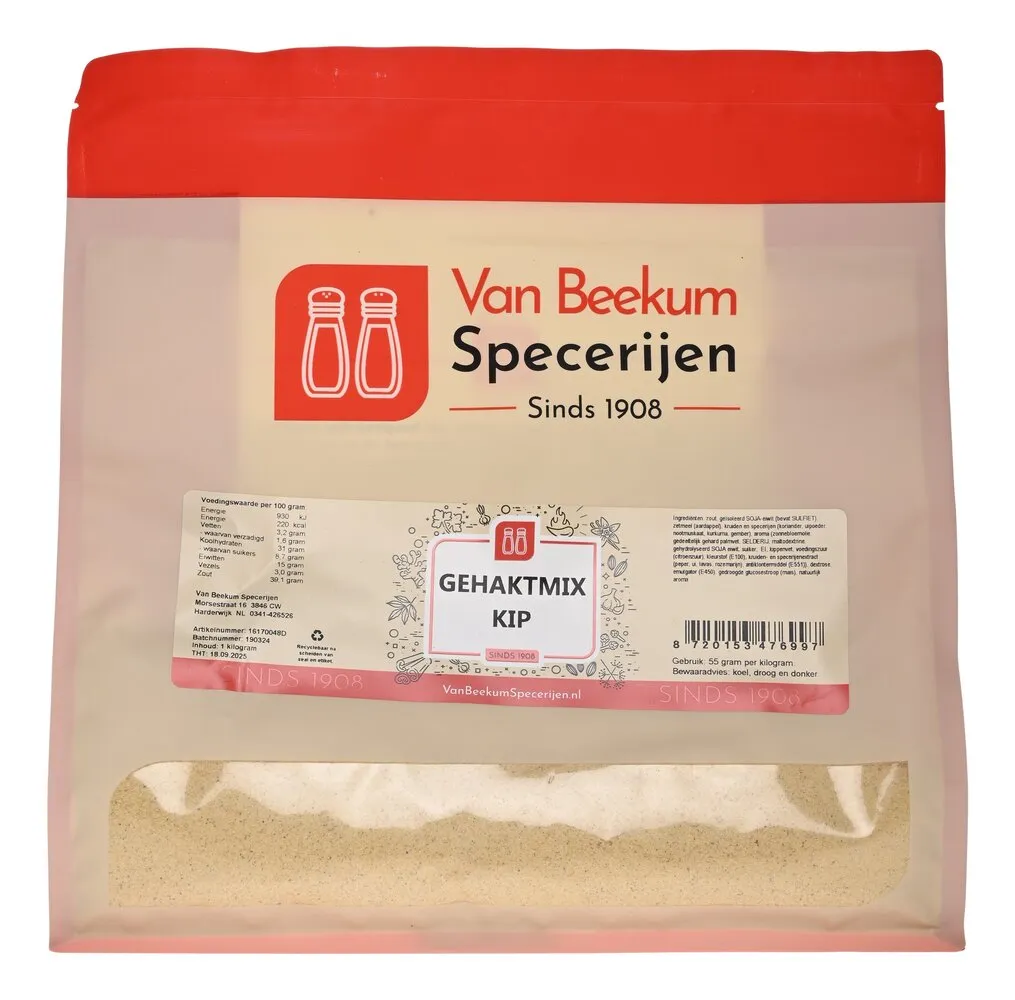 Van Beekum Specerijen Hackfleischmischung Huhn Van Beekum Specerijen Hackfleischmischung Huhn