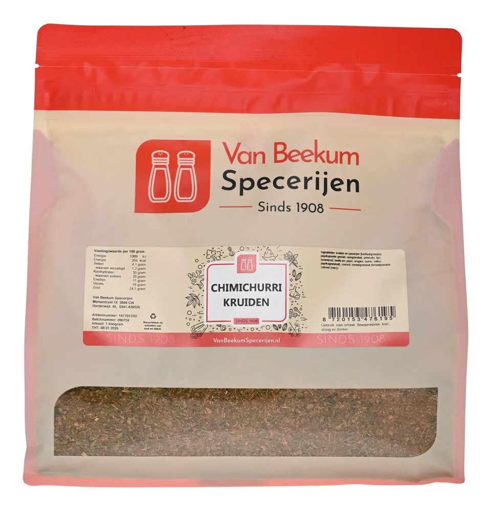 Van Beekum Specerijen Chimichurri Kruiden Van Beekum Specerijen Chimichurri Kruiden