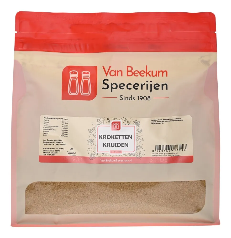 Van Beekum Specerijen Kroketten Kruiden Van Beekum Specerijen Kroketten Kruiden