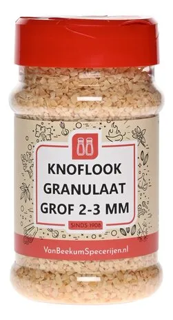 Van Beekum Specerijen Knoblauchgranulat, grob, 2–3 mm