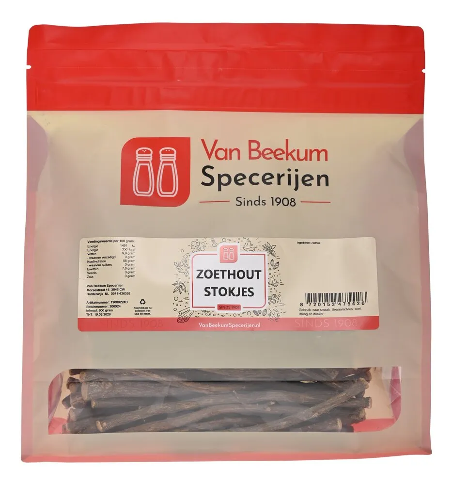 Van Beekum Specerijen Lakritzstangen
