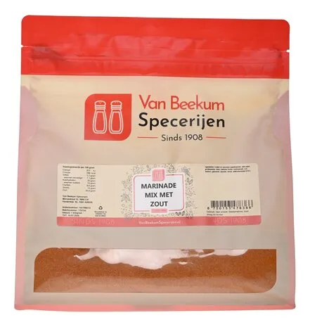 Van Beekum Specerijen Marinadenmischung mit Salz
