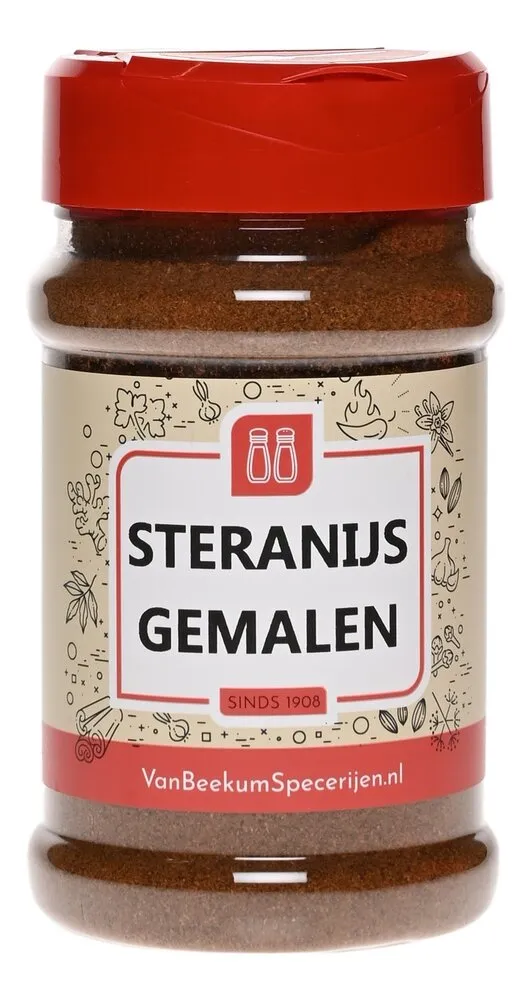 Van Beekum Specerijen Sternanis gemahlen