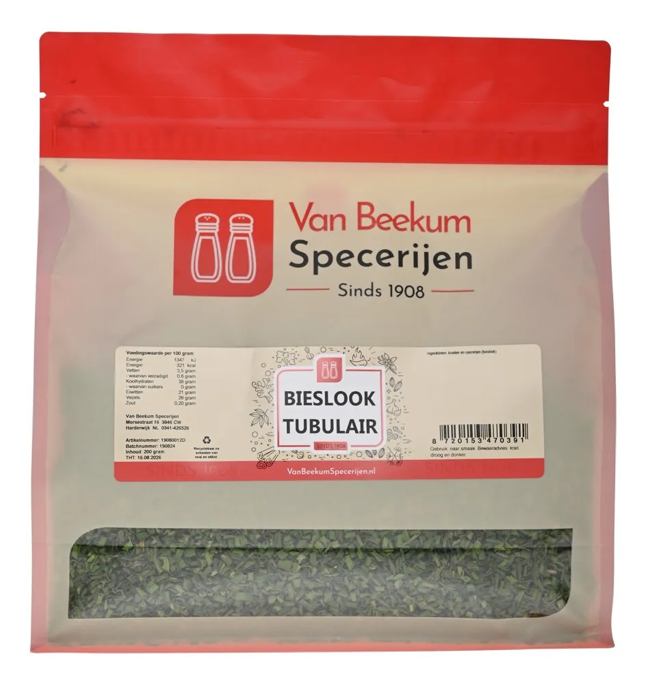 Van Beekum Specerijen Schnittlauch röhrenförmig Van Beekum Specerijen Schnittlauch röhrenförmig