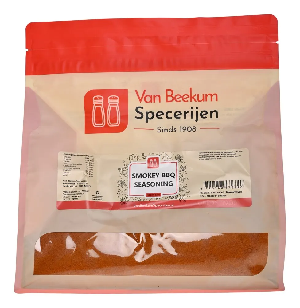 Van Beekum Specerijen Smokey BBQ Seasoning Van Beekum Specerijen Smokey BBQ Seasoning