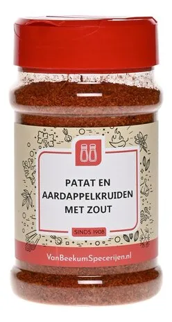 Van Beekum Specerijen Patat & Aardappelkruiden Met Zout Van Beekum Specerijen Patat & Aardappelkruiden Met Zout