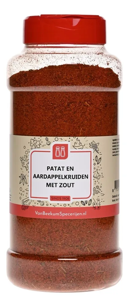 Van Beekum Specerijen Patat & Aardappelkruiden Met Zout Van Beekum Specerijen Patat & Aardappelkruiden Met Zout