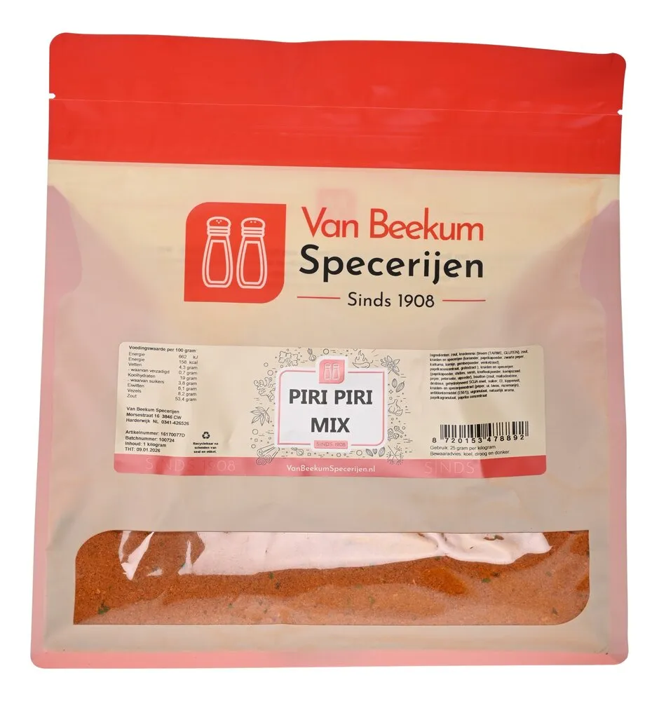 Van Beekum Specerijen Piri Piri Mix Van Beekum Specerijen Piri Piri Mix