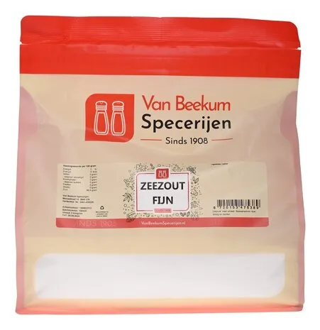 Van Beekum Specerijen Zeezout Fijn Van Beekum Specerijen Zeezout Fijn