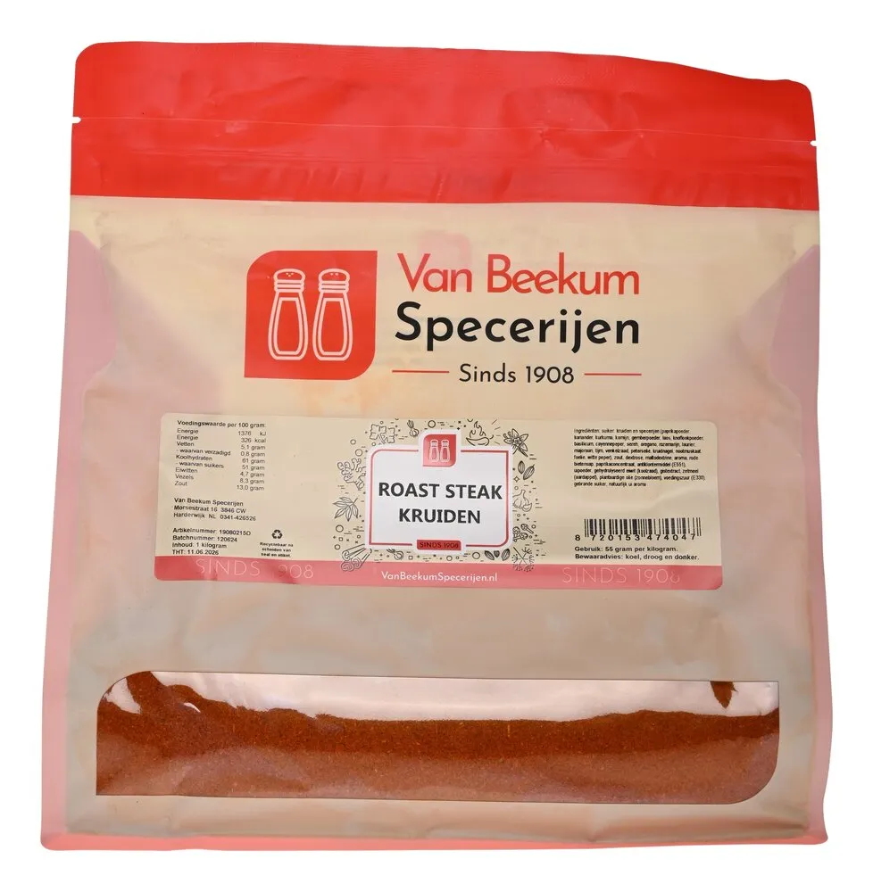 Van Beekum Specerijen Roast Steak Kruiden Van Beekum Specerijen Roast Steak Kruiden