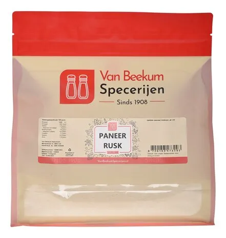 Van Beekum Specerijen Paneer Zwieback
