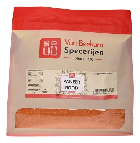 Van Beekum Specerijen Paneer Rood Van Beekum Specerijen Paneer Rood