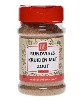 Van Beekum Specerijen Rundvlees Kruiden Met Zout Van Beekum Specerijen Rundvlees Kruiden Met Zout