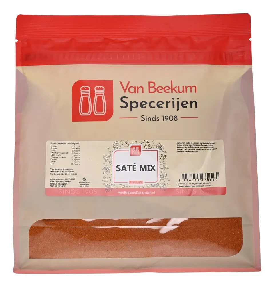 Van Beekum Specerijen Saté Mix Van Beekum Specerijen Saté Mix