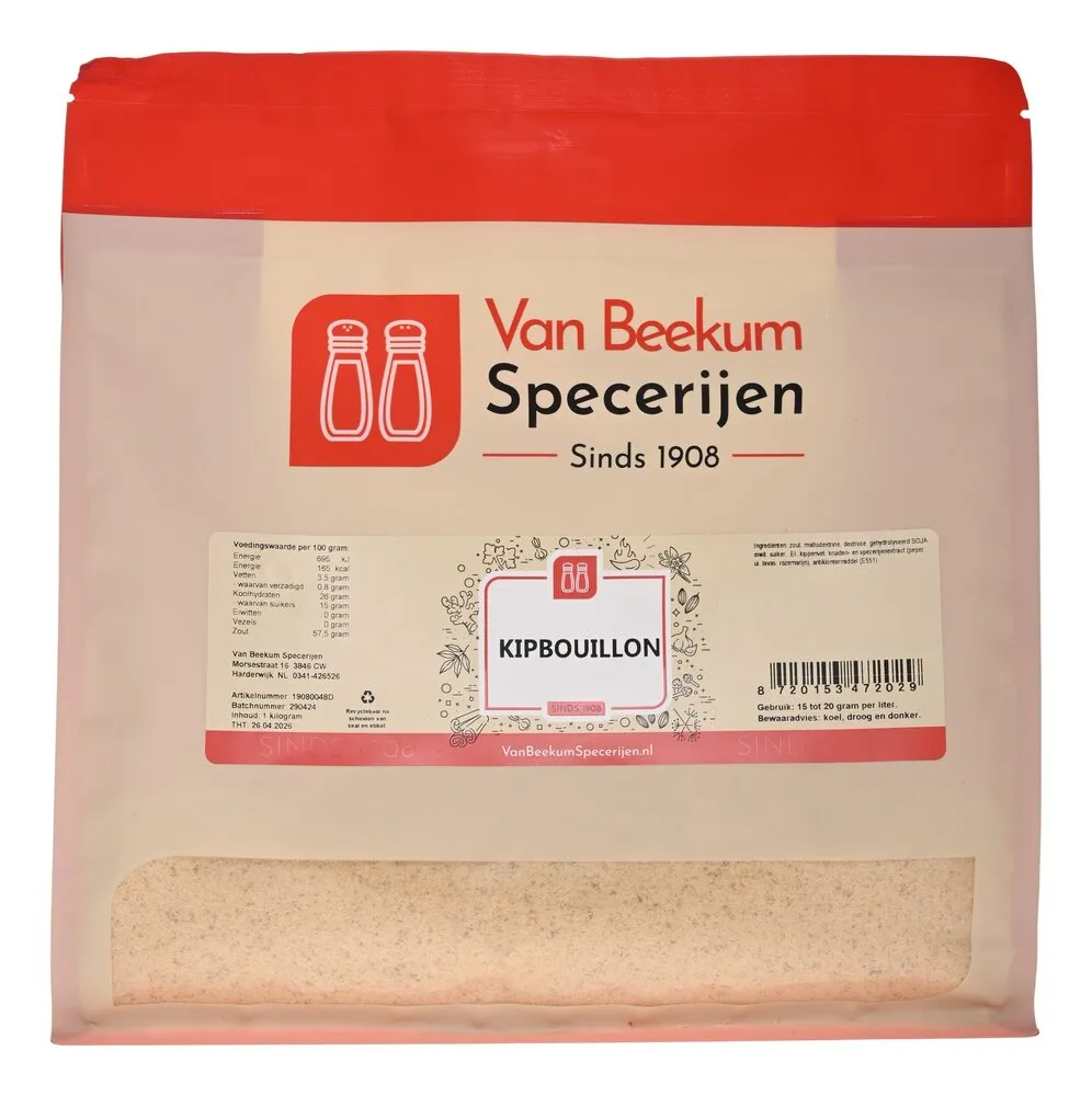 Van Beekum Specerijen Kippenbouillon Poeder Van Beekum Specerijen Kippenbouillon Poeder