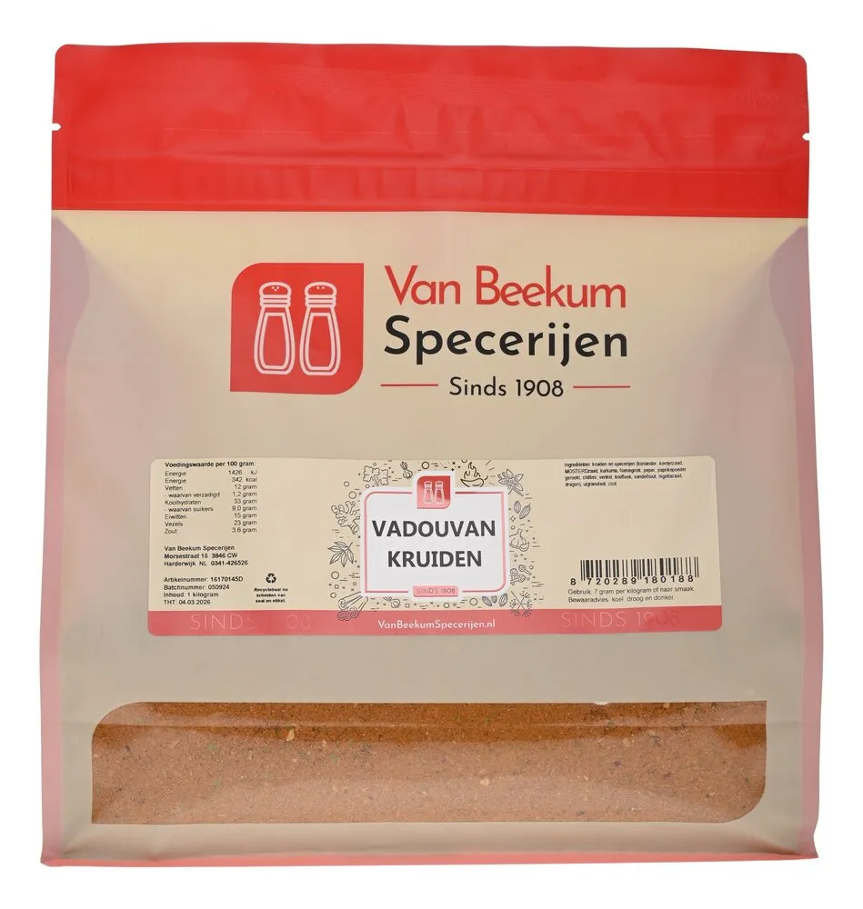 Van Beekum Specerijen Vadouvan Gewürze Van Beekum Specerijen Vadouvan Gewürze