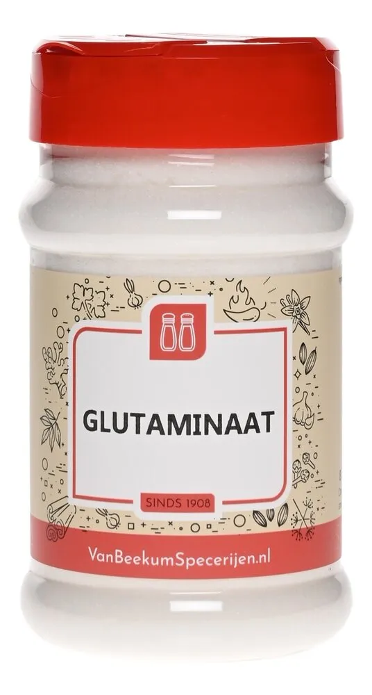 Van Beekum Specerijen Glutamat / MSG / Vetsin (E621) Van Beekum Specerijen Glutamat / MSG / Vetsin (E621)