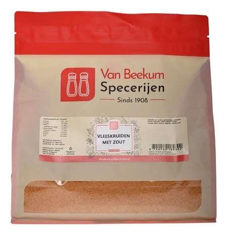 Van Beekum Specerijen Vleeskruiden Met Zout Van Beekum Specerijen Vleeskruiden Met Zout