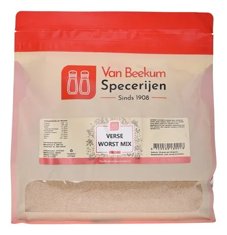 Van Beekum Specerijen Verse Worst Mix