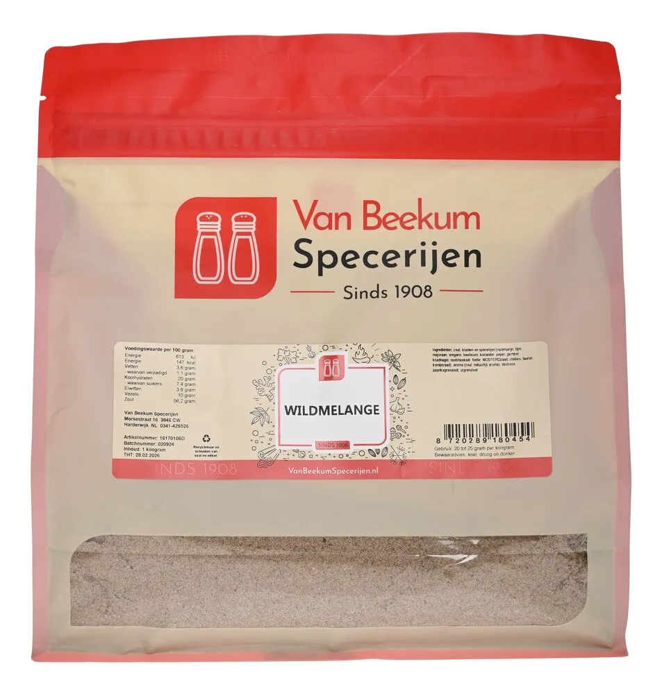Van Beekum Specerijen Wildmelange / Wild Kruidenmix Van Beekum Specerijen Wildmelange / Wild Kruidenmix