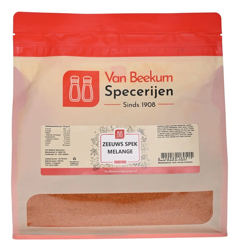 Van Beekum Specerijen Zeeland Speck Melange