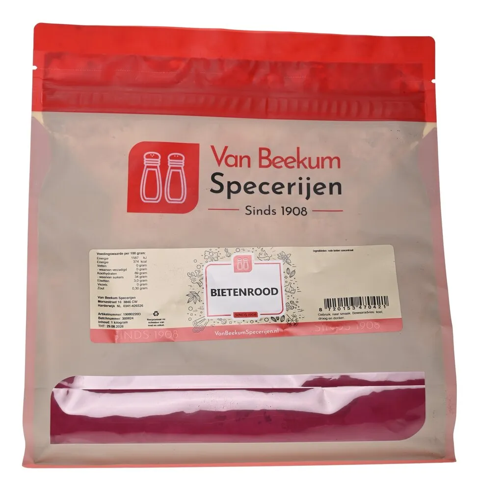 Van Beekum Specerijen Bietenrood