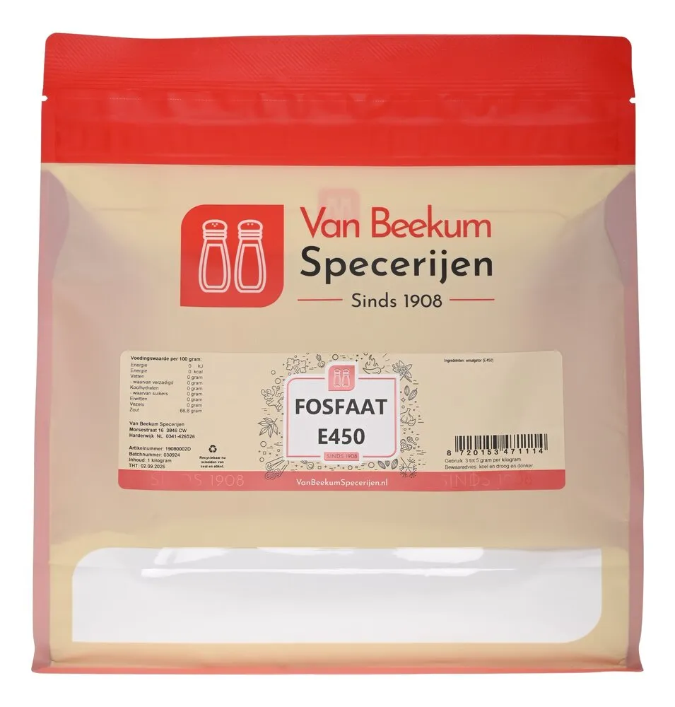 Van Beekum Specerijen Fosfaat E450 Van Beekum Specerijen Fosfaat E450