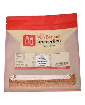 Van Beekum Specerijen Wortel Granulaat 1-3 mm Van Beekum Specerijen Wortel Granulaat 1-3 mm