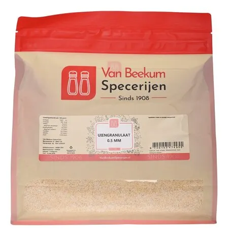 Van Beekum Specerijen Uiengranulaat 0.5 mm Van Beekum Specerijen Uiengranulaat 0.5 mm