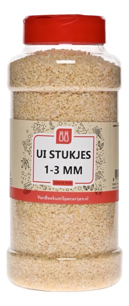 Van Beekum Specerijen Ui Stukjes 1-3 mm