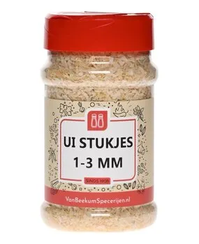 Van Beekum Specerijen Ui Stukjes 1-3 mm Van Beekum Specerijen Ui Stukjes 1-3 mm