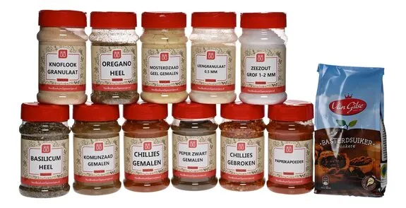 Van Beekum Specerijen Dry Rub Basispaket herstellen Van Beekum Specerijen Dry Rub Basispaket herstellen