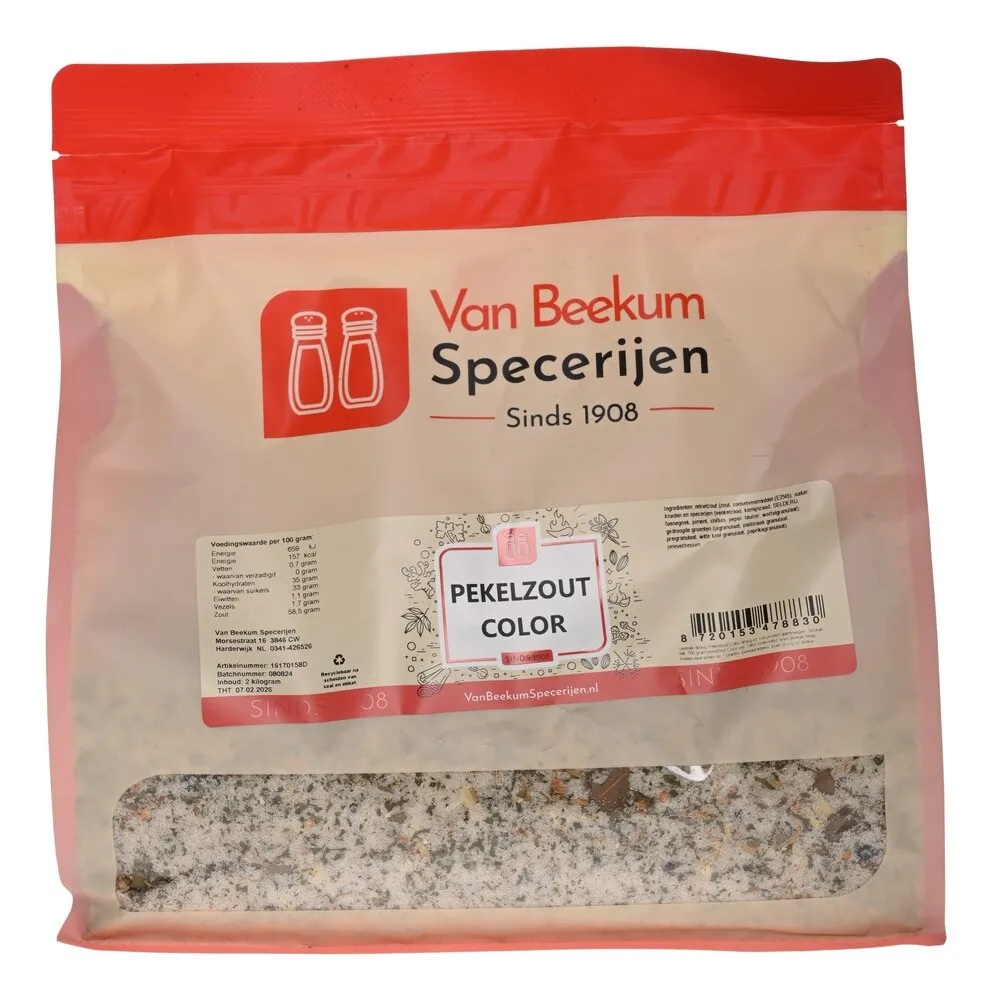 Van Beekum Specerijen Salz Color