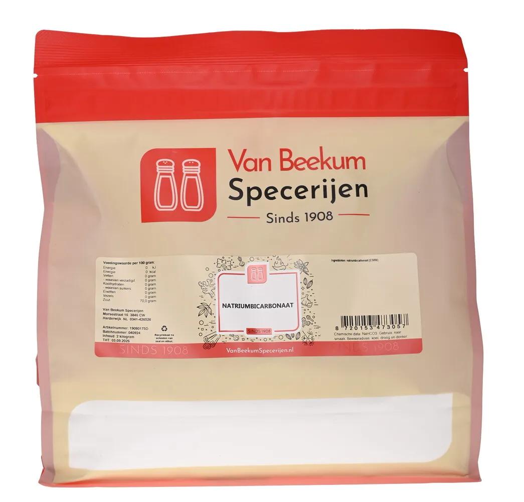 Van Beekum Specerijen Natriumbikarbonat / Backsoda