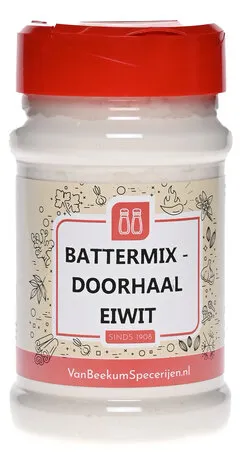 Van Beekum Specerijen Battermix - Durchziehbares Eiweiß