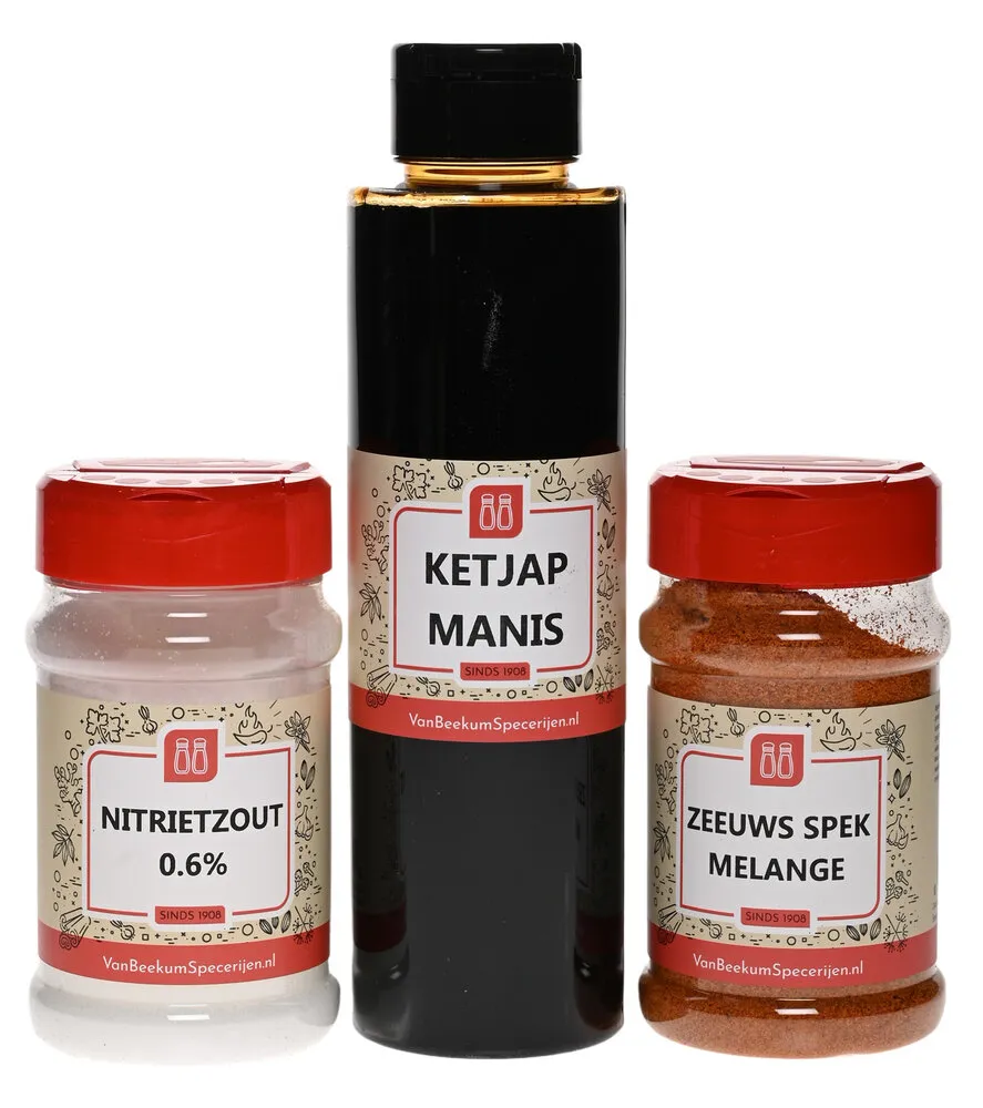 Van Beekum Specerijen Zeeuws Spek Pakket Van Beekum Specerijen Zeeuws Spek Pakket