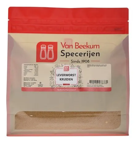 Van Beekum Specerijen Leverworst Kruiden Van Beekum Specerijen Leverworst Kruiden